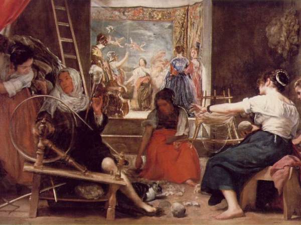 Tradition and Transformation: Velázquez’s Las Hilanderas / The Spinners / The Fable of Arachne (c.&nbsp;1655–60).