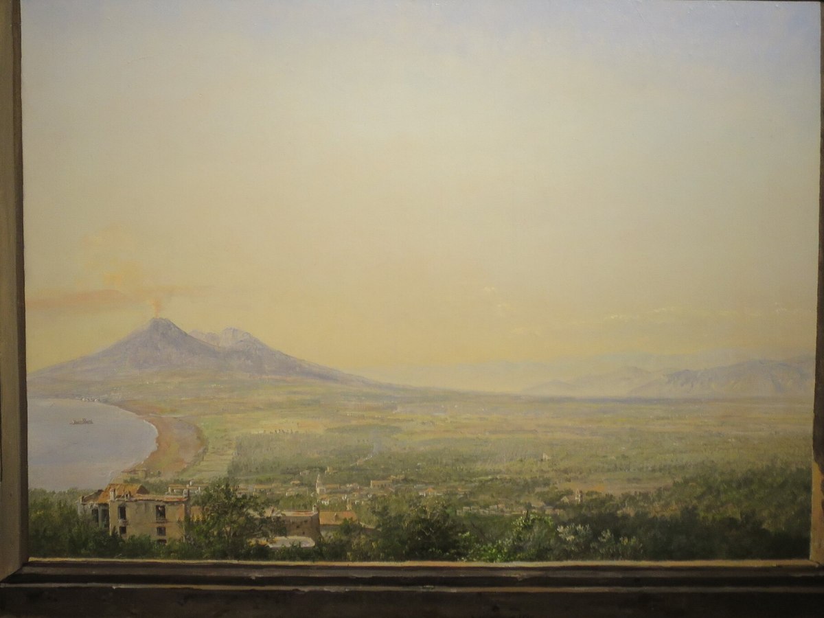 Johan Christian Dahl (1788–1857): Two Landscapes through&nbsp;Windows