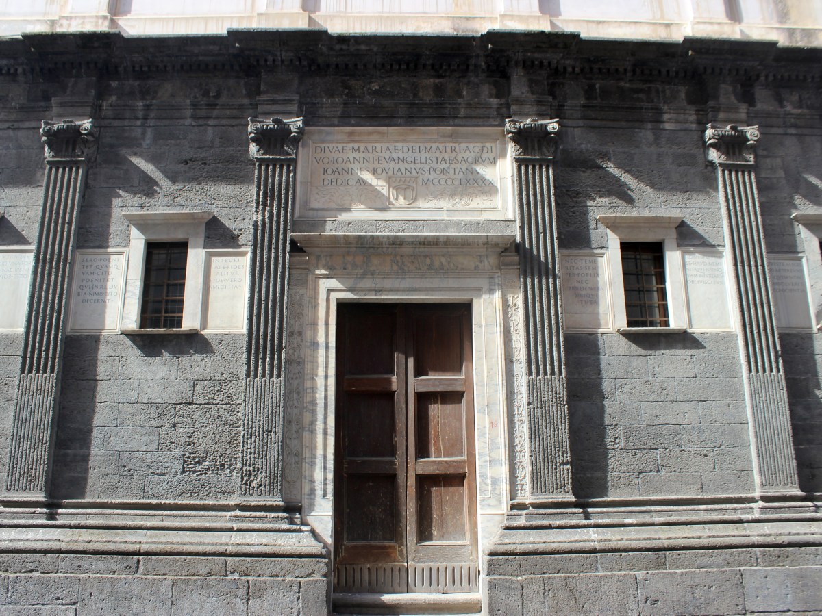 Hidden in Plain Sight V. The Pontano Chapel: The Counsel of Stone — The Twelve Exterior&nbsp;Inscriptions