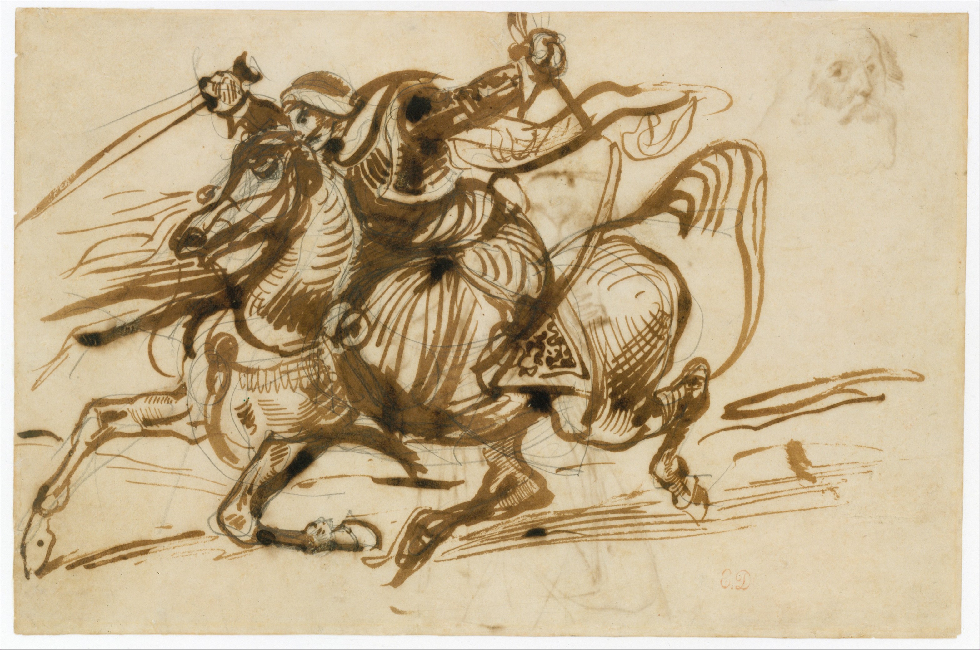 Delacroix: Drawing and Imagination. – Inner Surfaces